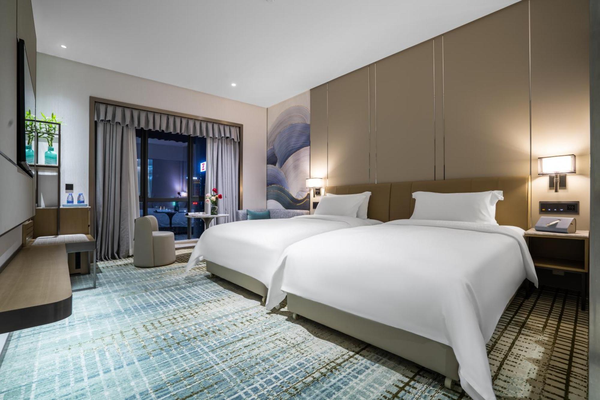 Victoria Hotel Guangzhou Zhujiang New Town Exterior foto