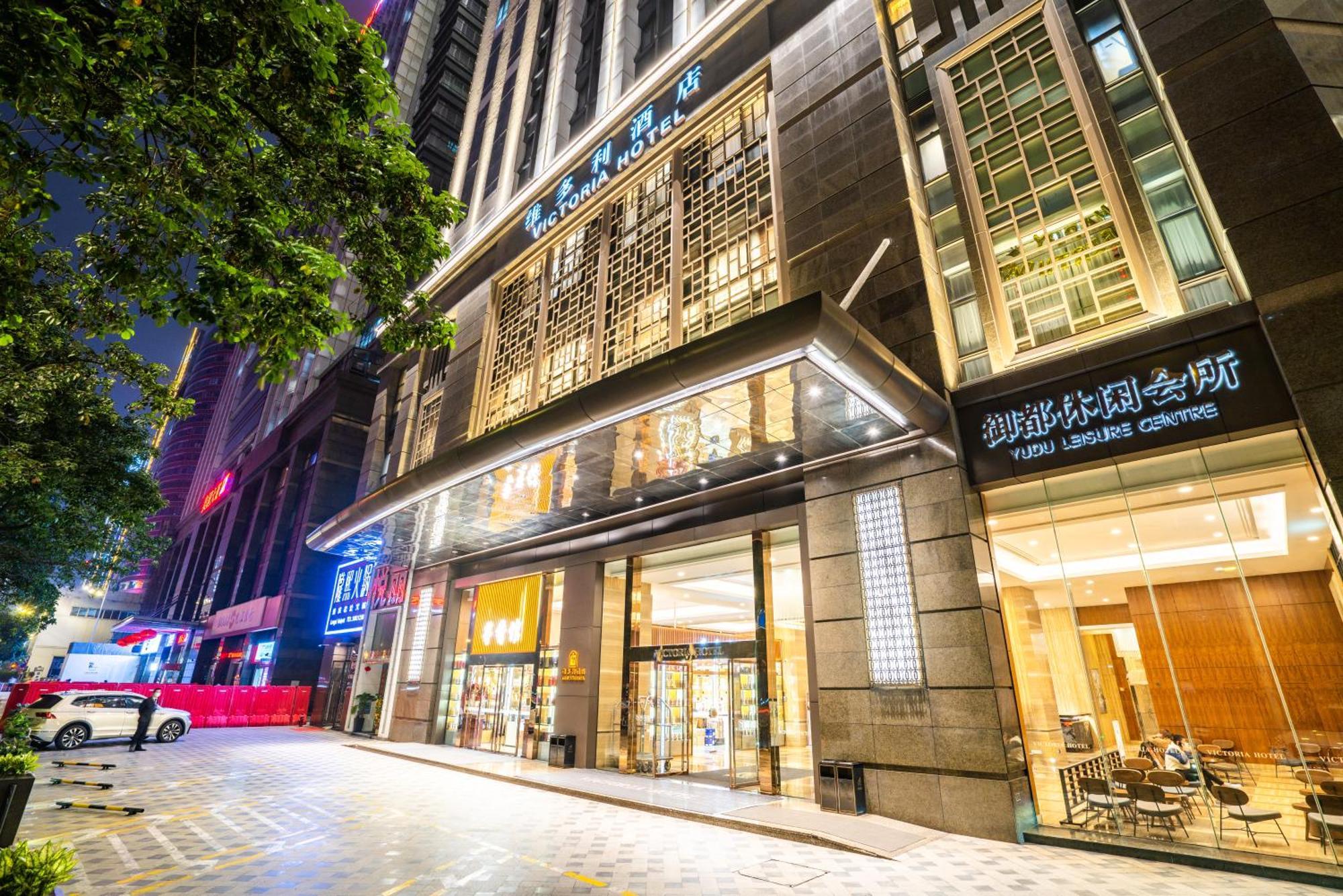 Victoria Hotel Guangzhou Zhujiang New Town Exterior foto