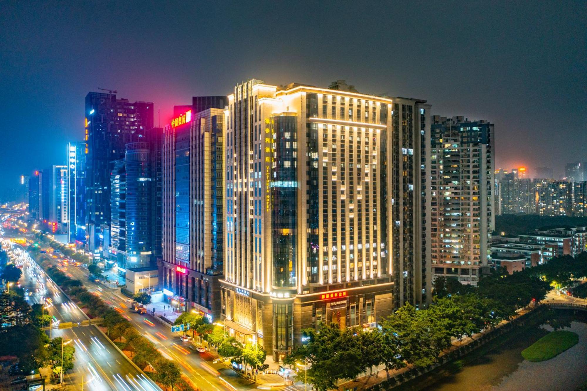 Victoria Hotel Guangzhou Zhujiang New Town Exterior foto